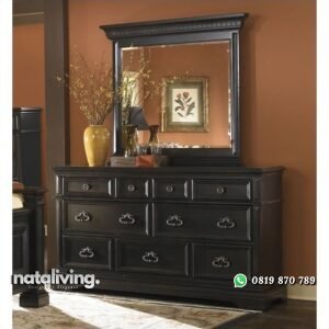 Tolet Meja Rias Kayu Jati Jepara nataliving furniture