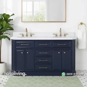 VENA Wastafel Cabinet Laci Cat Duco Desain Minimalis nataliving furniture