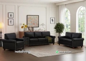 Vegan Set Sofa Tamu Minimalis Modern Kekinian Terbaru nataliving furniture