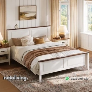 Virra Tempat Tidur Cat Duco Minimalis Modern nataliving furniture