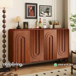Bufet serbaguna kayu jati tua bufet antik terbaru nataliving furniture