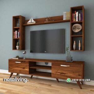 Meja tv kayu jati buffet tv retro partisi terbaru nataliving furniture