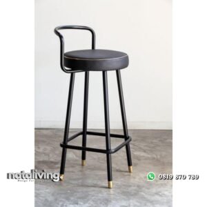Kursi Bar rangka besi duudkan busa terbaik nataliving furniture