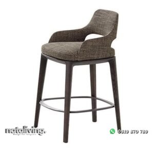 Kursi bar kayu jati custom pijakan besi kursi bar terbaru nataliving furniture