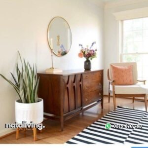 Bufet tv kayu jati terbaru lemari kayu jati nataliving furniture