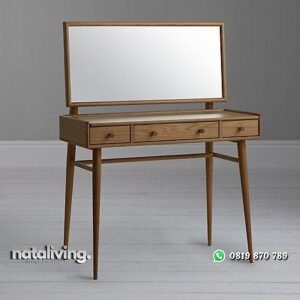 Meja konsul kayu jati terbaru meja rias terbaik nataliving furniture