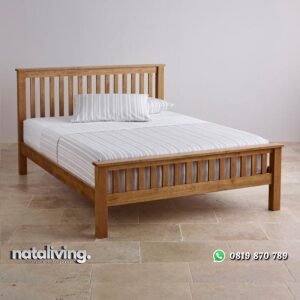 Dipan minimalis jari jari dipan kayu jati murah nataliving furniture