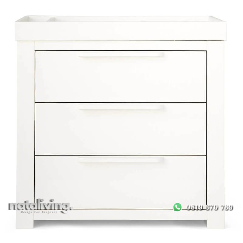 Baby Tafel 3 Laci Minimalis Franklin nataliving furniture 2 Baby Tafel 3 Laci Minimalis Franklin nataliving furniture 2