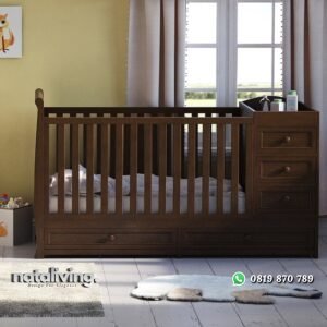 Box Bayi Kayu Jati Minimalis Narco nataliving furniture
