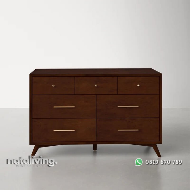 Bufet Jati Minimalis Terbaru Williams Model 7 Laci nataliving furniture 2 Bufet Jati Minimalis Terbaru Williams Model 7 Laci nataliving furniture 2