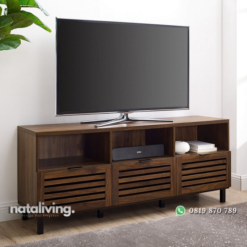Bufet TV Jati Model Minimalis Modern Terbaru nataliving furniture 1 Bufet TV Jati Model Minimalis Modern Terbaru nataliving furniture 1