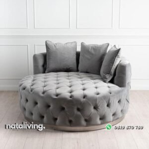 Sofa bundar terbaru sofa modern kekinian nataliving furniture
