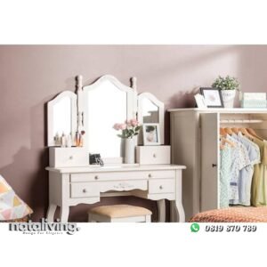 Meja Rias buat naruh kosmetik meja rias murah nataliving furniture
