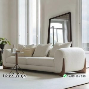 Sofa terbaru kaki unik sofa tamu busa tebal full bantalan nataliving furniture