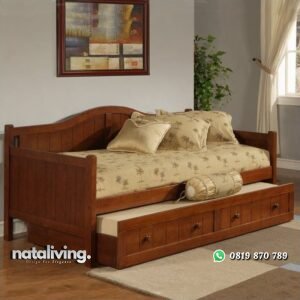Daybed Anak Jati “Coklat” nataliving furniture