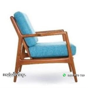 Kursi santai kayu jati busa tebal meja kayu jati terbaik nataliving furniture