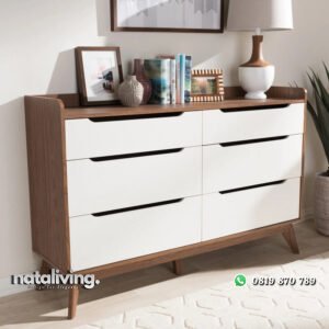 Dresser Kayu Jati Dan Mahoni Model Minimalis Terbaru nataliving furniture