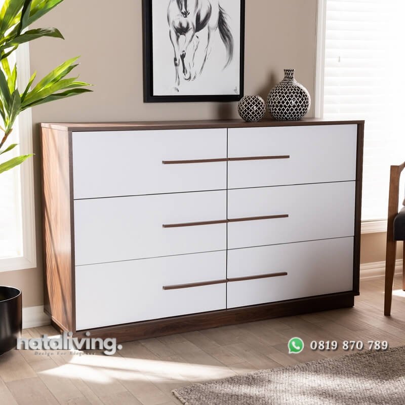 Dresser Minimalis Sederhana Model 6 Laci Terbaru nataliving furniture 1 Dresser Minimalis Sederhana Model 6 Laci Terbaru nataliving furniture 1