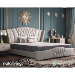Tempat tidur terbaik jok busa dipan terlaris nataliving furniture