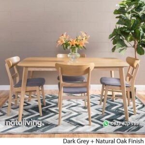 Kursi makan terbaru kursi makan kayu jati modern nataliving furniture