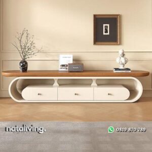 Ceredenza unik mewah kayu jati bufet tv terbaru nataliving furniture