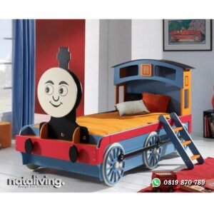 Dipan anak motif kereta tempat tidur anak karakter terbaik nataliving furniture
