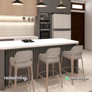 Kursi bar custom terbaru warna finishing muda nataliving furniture