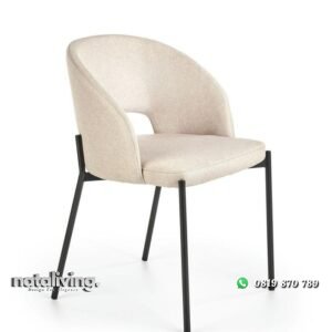 Kursi cafe kaki besi jok halus terbaru kursi makan modern empuk nataliving furniture