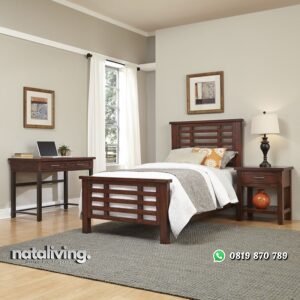 Kamar Set Anak Minimalis Jati Jepara nataliving furniture