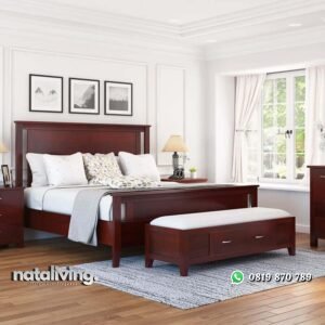 Kamar Set Jati Jepara Model Minimalis Terbaru nataliving furniture