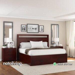Kamar Set Jati Minimalis Ace Model Terbaru Jepara nataliving furniture