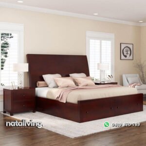 Kamar Set Kayu Jati Roxy Model Minimalis Terbaru nataliving furniture