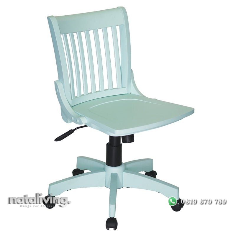 Kursi Kantor Vintage Style Blue nataliving furniture 2 Kursi Kantor Vintage Style Blue nataliving furniture 2