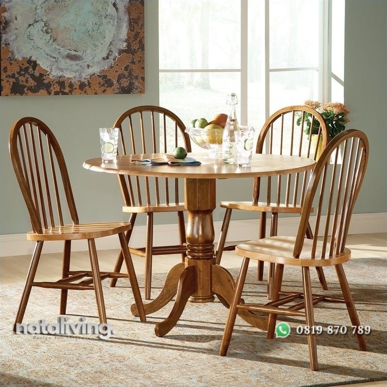 Set Meja Makan Jati Keranjang JH_ID 18 nataliving furniture 1 Set Meja Makan Jati Keranjang JH_ID 18 nataliving furniture 1