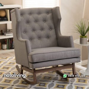 Kursi Sofa Goyang Model Minimalis Rangka Jati nataliving furniture