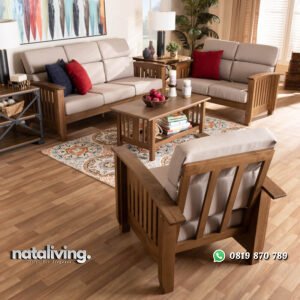 Kursi Tamu Kayu Jati Model Minimalis Terbaru nataliving furniture