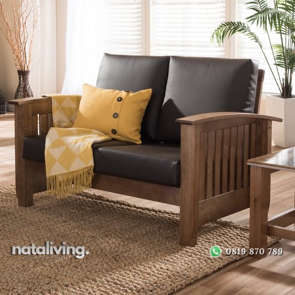 Kursi Tamu Kayu Jati 1 Seater / Sofa Santai nataliving furniture 2 Kursi Tamu Kayu Jati 1 Seater / Sofa Santai nataliving furniture 2