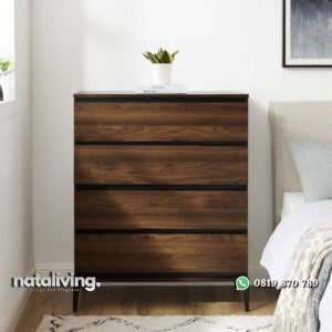 Lemari Laci Jati Jepara Model Minimalis Terbaru nataliving furniture