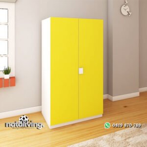 Lemari Pakaian Anak Minimalis 2 Pintu Terbaru nataliving furniture