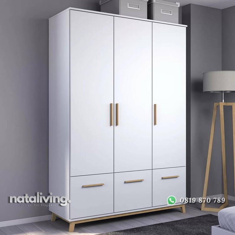 Lemari Pakaian Warna Putih Model Minimalis nataliving furniture 1 Lemari Pakaian Warna Putih Model Minimalis nataliving furniture 1