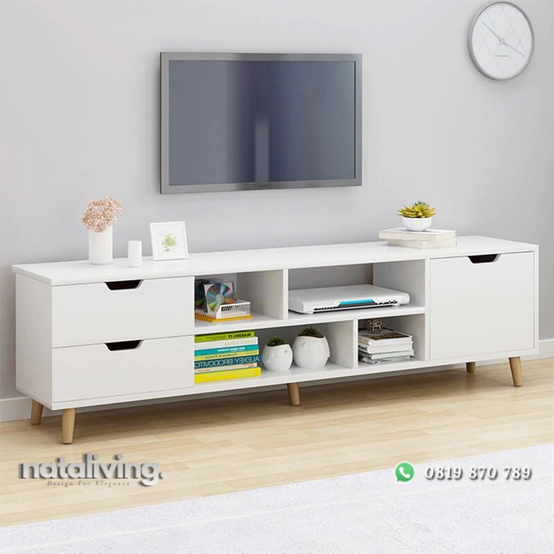Meja TV Sederhana Model Minimalis Kaki Retro nataliving furniture 1 Meja TV Sederhana Model Minimalis Kaki Retro nataliving furniture 1