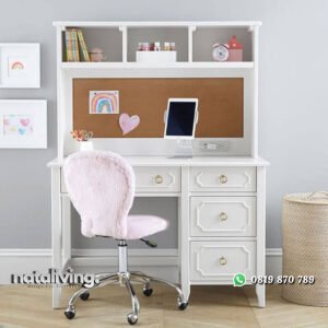 Meja Belajar Anak Perempuan Desain Minimalis nataliving furniture
