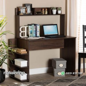 Meja Belajar Kayu Jati Model Minimalis Terbaru nataliving furniture