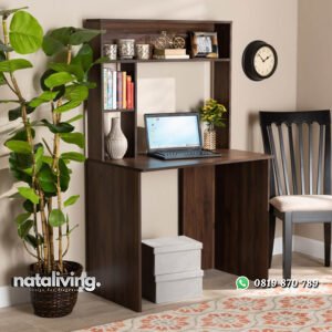 Meja Belajar Kayu Dari Jati Model Minimalis Terbaru nataliving furniture
