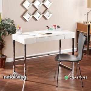 Meja Kantor Minimalis Modern Mewah nataliving furniture