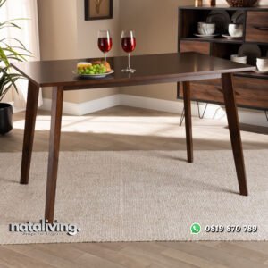 Meja Makan Jati Minimalis Mathilda Model Terbaru nataliving furniture