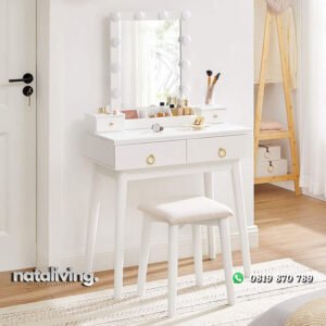 Meja Rias Duco Putih Model Minimalis Terbaru nataliving furniture