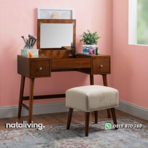 New Meja Rias Jati Japara Model Retro Minimalis nataliving furniture