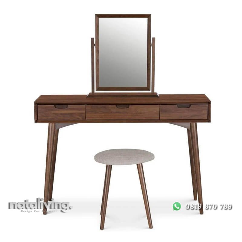 Meja Rias Kayu Jati Model Retro Minimalis Jepara nataliving furniture 2 Meja Rias Kayu Jati Model Retro Minimalis Jepara nataliving furniture 2