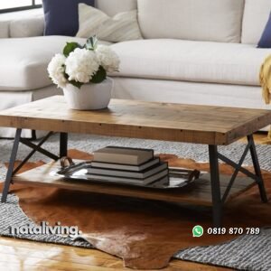 Meja Tamu Jati Jepara Unik nataliving furniture